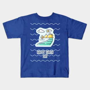 Happy Earth Day 3 Kids T-Shirt